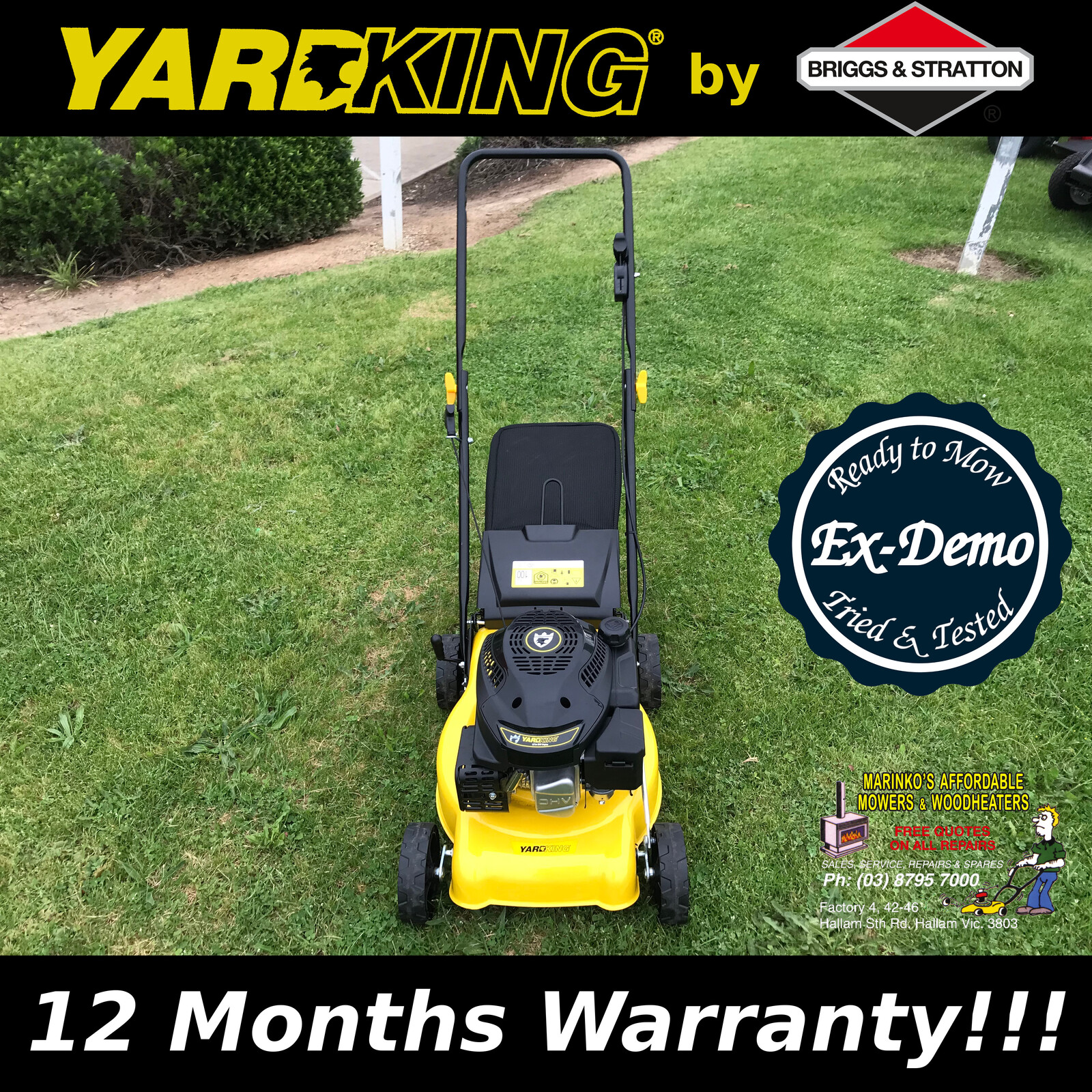 Yard king self 2025 propelled lawn mower reviews