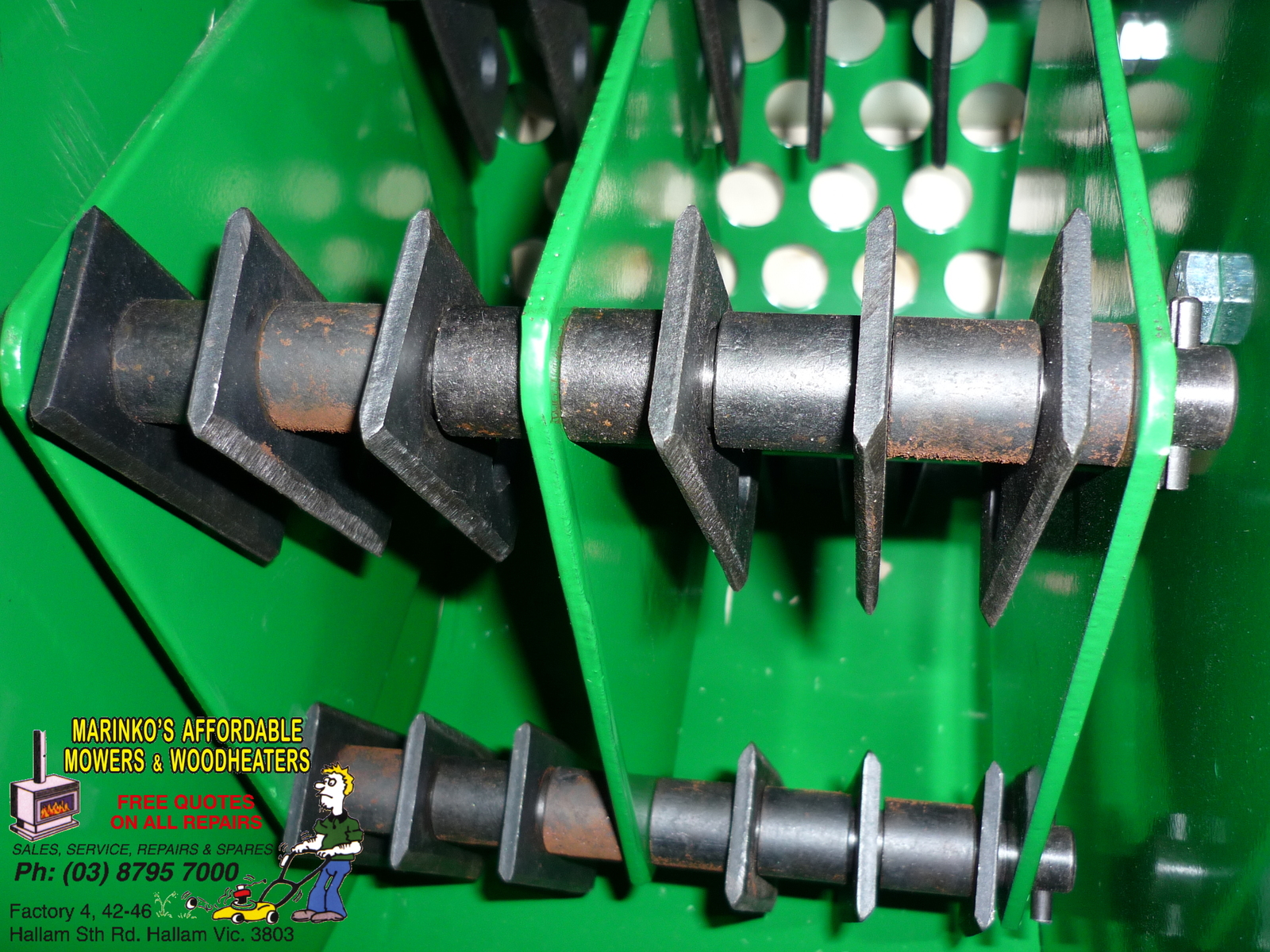 GARDEN SHREDDER CHIPPER MULCHER DELUXE 13 hp Petrol B/N