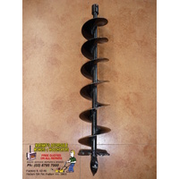 POST HOLE DIGGER AUGER BIT 8" 8 inch 200mm BRAND NEW 700mm LONG