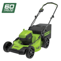 Greenworks 60V Pro Brushless Push Lawnmower (18″) 4Ah Kit