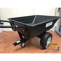 Extra Heavy Duty Ride-On Trailer / Wheelbarrow Combo  - 300kgs Capacity