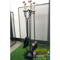 FIRE TOOLS Wood Heater Poker Set 5 Pce 77cm BR02NP