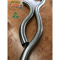 6" 1m HEAVY DUTY Flexible FLEXI Stainless Steel S/S WOOD HEATER Flue PIPE