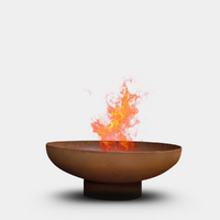 HARK  Luca 80cm  -  Corton Steel Fire Pit