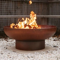 HARK  Luca 80cm  -  Corton Steel Fire Pit