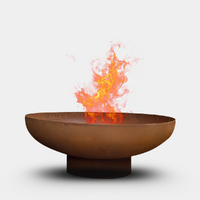 HARK Luca 100cm  -  Corton Steel Fire Pit