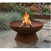 HARK Arlo 80cm - Corton Steel Fire Pit