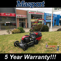 Masport 19" 3 in 1 Mulch Catch Side Throw Lawn Mower 5 Year Warranty