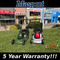 SAVE $350 Masport 19" Mulch Catch 84v Battery Electric Mower 5 Year Warranty