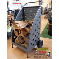 WOOD TROLLEY CARTING FIREWOOD DELUXE Brand New FIRE PLACE / WOOD HEATER