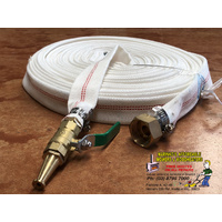 CANVAS FIRE FIGHTING WATER PUMP HOSE 30 mtr 3/4"