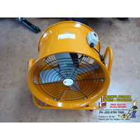 INDUSTRIAL 400mm VENTILATOR + 10Meter Hose EXTRACTOR SPRAY PAINT DYNO WORKSHOP