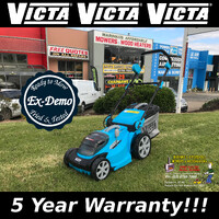 Victa 18V Battery Electric Lithium-Ion Lawn Mower Ex-Demo 5 Year Warranty