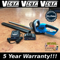 Victa 18V Battery Electric Lithium-Ion Hedge Trimmer Ex-Demo 5 Year Warranty