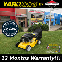 SAVE $180 4 Stroke Yardking Lawn Mower Ex-Demo 12 Months Warranty