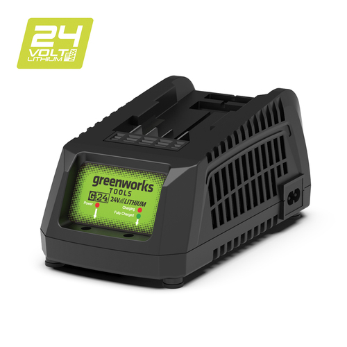 Greenworks 24V Charger & 2Ah Battery Kit