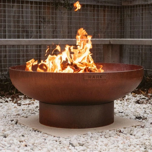 HARK  Luca 80cm  -  Corton Steel Fire Pit