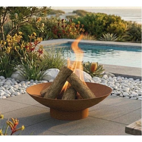 HARK Finn 100cm - Corton Steel Fire Pit