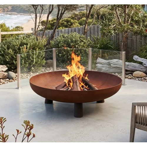 HARK Byron 80cm - Corton Steel Fire Pit