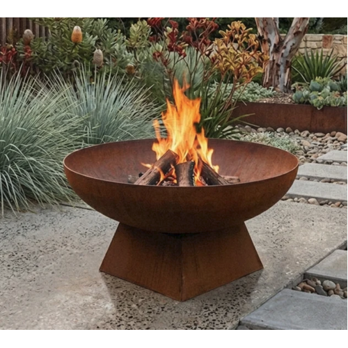 HARK Arlo 80cm - Corton Steel Fire Pit