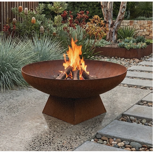 HARK Arlo 100cm - Corton Steel Fire Pit