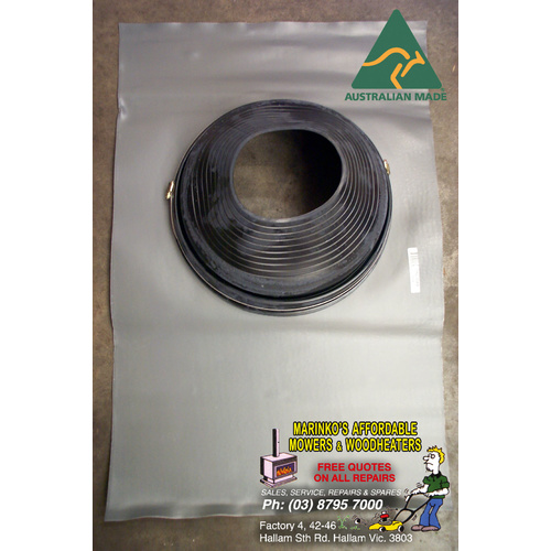 Wood Heater Flue Fire Place Lead Free Replacement Decktite Flashing Brand New