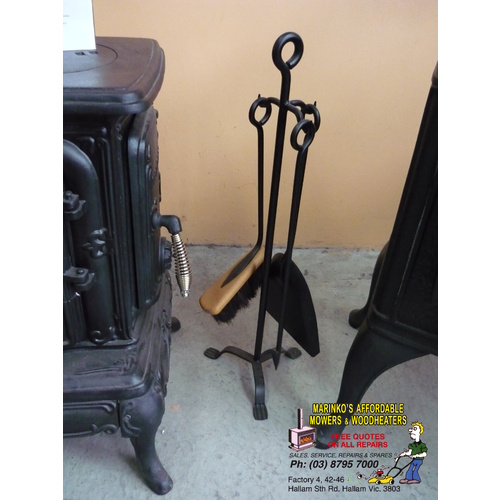 STOKER KIT Wood Heater Fire Tools Poker Set TE3-LA NEW